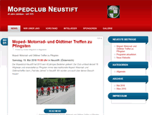 Tablet Screenshot of mopedclub-neustift.at